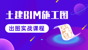 土建BIM施工图出图实战课程